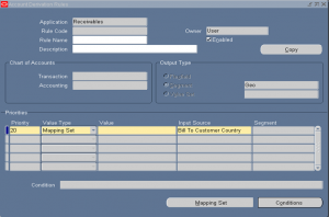 Map the ‘Bill To Customer Country to the Country Codes Defined Above